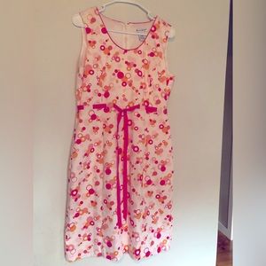 Ladies Cotton Sleeveless lined dress, Size 8 by Alexandra Bartlett